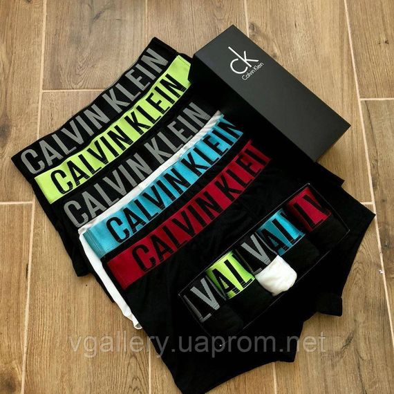 Чоловіча нижня білизни Calvin Klein Intense Набір трусів 5 штук в коробці - ціна вказана за 1 шт/трусів | Зображення 6