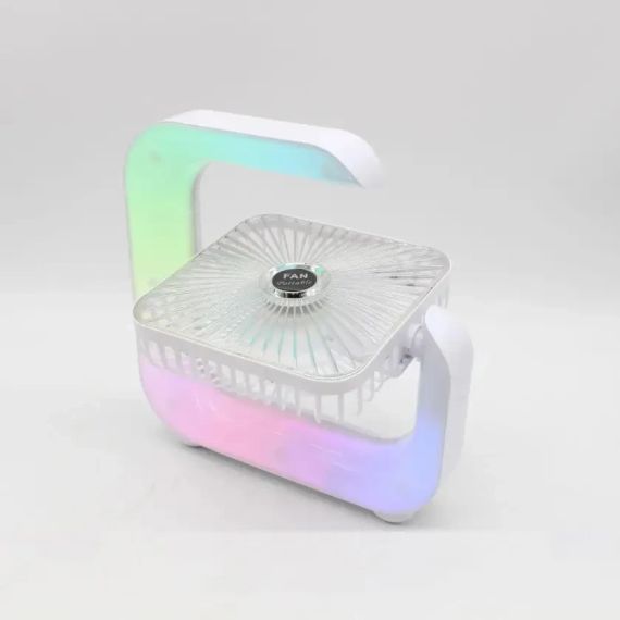 G-Вентилятор Квадратный Ночник аккумуляторный от USB с подсветкой | Зображення 2