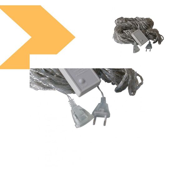 Гірлянда новорічна Xmas LED Водоспад 3х3м 480-W Біла (47649-3903_371) | Зображення 1