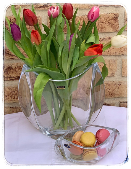 Ваза стеклянная для цветов Bohemia Orbit 18 см 8KB99/180 | Зображення 5