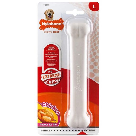 Іграшка для собак Nylabone Extreme Chew Bone, 20 см