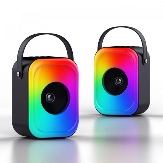 Портативна колонка HAVIT HV-SQ128BT 5W RGB Black | Зображення 6