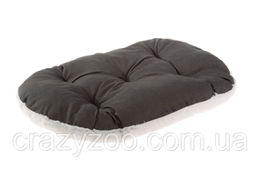 Подушка для собак та котів Ferplast Relax F 89/10 зі штучним хутром сіра 85x55 см 82089097