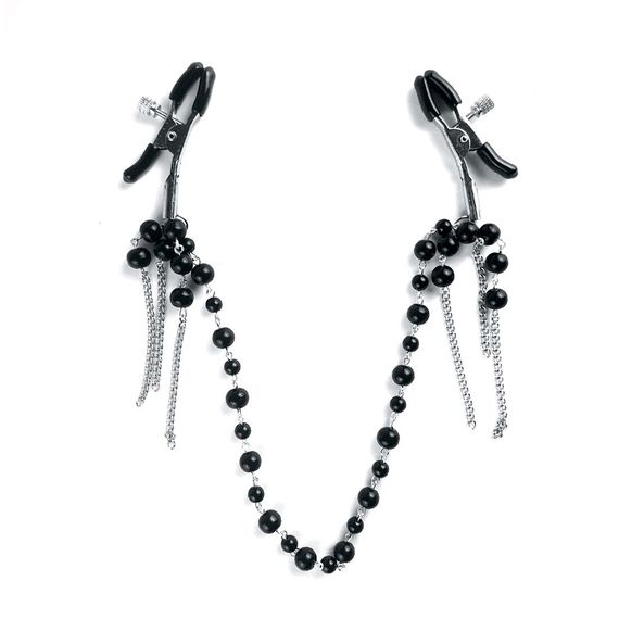 Затискач для сосків Art of Sex - Nipple clamps Afina Black | Зображення 1