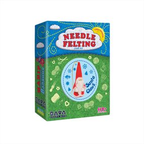 Детский набор творчества Валяние "Санта Клаус" ВАЛ-006 натуральная шерсть