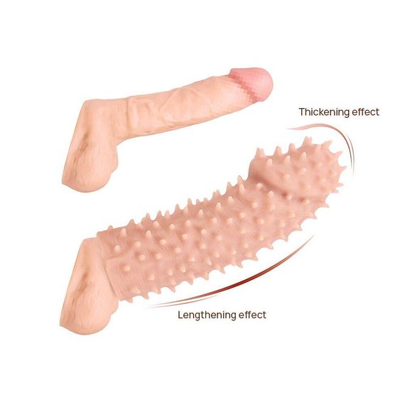 Насадка на член Kokos Extreme Sleeve ES.07 размер M, утолщающая, стимуляция точки G sexstyle | Зображення 7