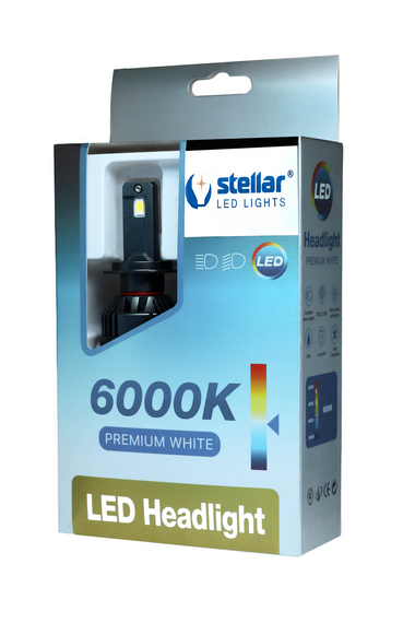 LED автолампи H7 STELLAR M65 Pro 65W 6000K 12–30V CANBUS EMC (комплект 2 шт.) | Зображення 4