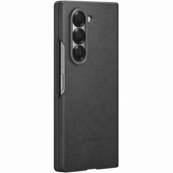 Кожаный чехол Leather Case (AAA) для Samsung Galaxy Z Fold6 | Зображення 2