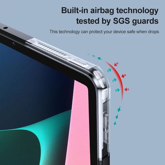 TPU+PC чохол Xundd c посиленими кутами для Xiaomi Pad 5 / Pad 5 Pro (11") Чорний | Зображення 5