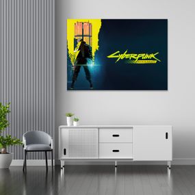 Плакат-постер з принтом Кавун Cyberpunk Edgerunners Кіберпанк Бігові краєм David Martinez Девід Мартінес А0 ПЛ000739(А0)