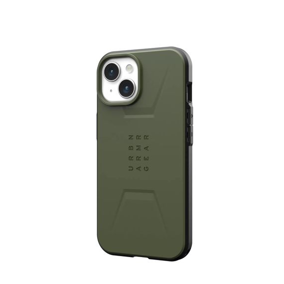 Чохол UAG для Apple iPhone 15 Civilian Magsafe, Olive Drab (114287117272) | Зображення 3