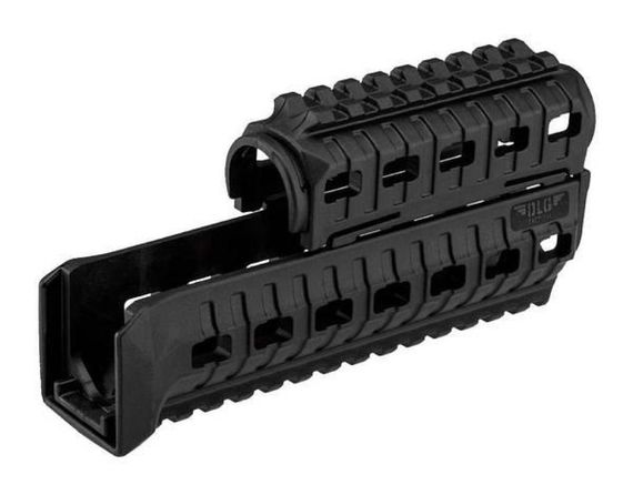 Цівка АК47/74 жаростійка M-LOK з 2 планками пікатіні DLG-Tactical + рукоятка чорна | Зображення 2