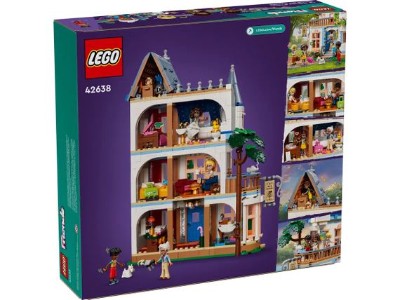 Конструктор LEGO Friends Замковый отель «Ночевка и завтрак» 42638 | Зображення 1