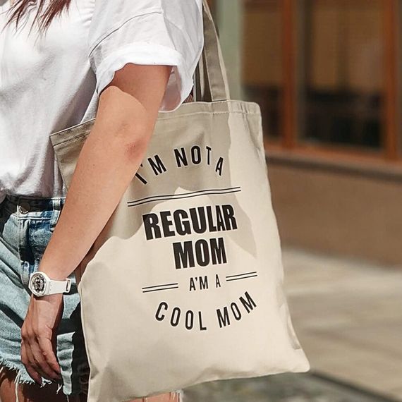 Еко сумка Regular mom (бежева)