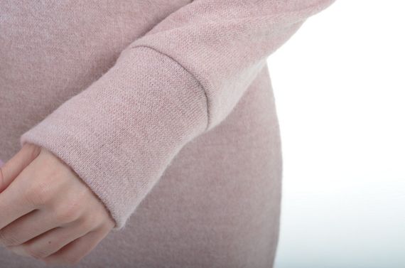 Платье 4Profi пудровое из ангоры размер XS 21842 | Зображення 4