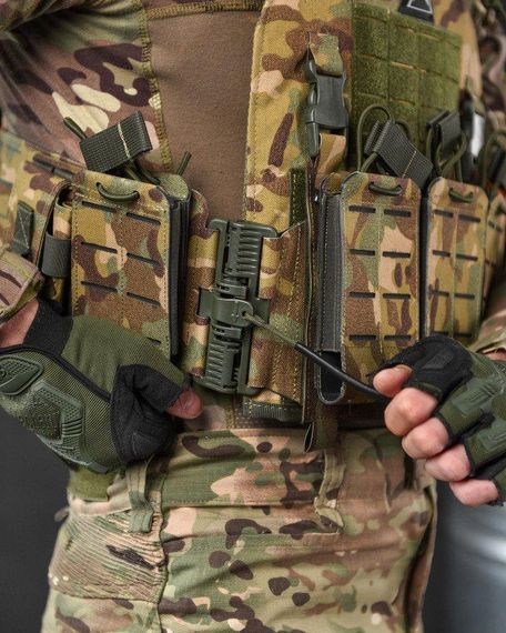 Тактическая плитоноска Attack 4 точки быстрого сброса  ВТ7472 | Зображення 5