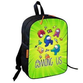 Рюкзак школьный детский 36х27см  Амонг Ас/Among Us с принтом для мальчика (00655)