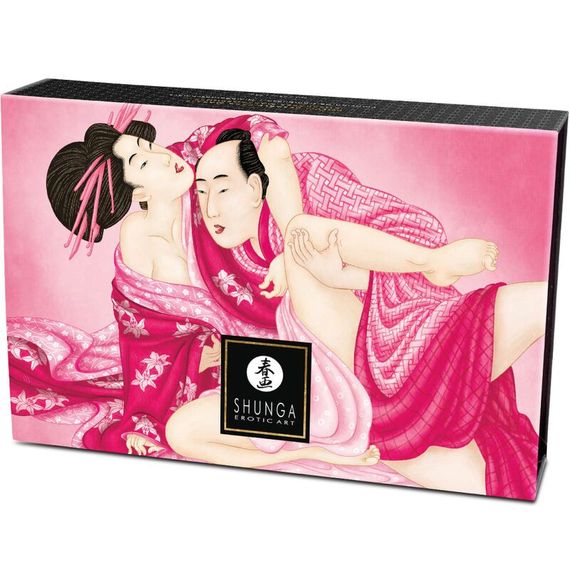 Вкусная пудра для оральных ласк Shunga Body Powder Raspberry feeling, 75 г, аромат малины | Зображення 3