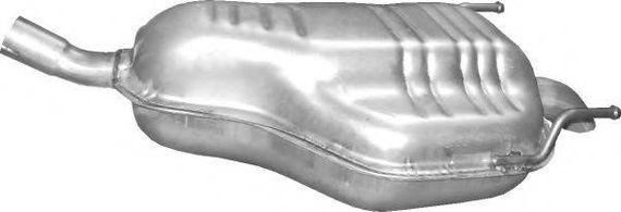 Глушник задн. Opel ZAFIRA B (A05) (2005 - 2011) (вир-во Polmostrow) POLMO 17287 на OPEL ZAFIRA B (A05)