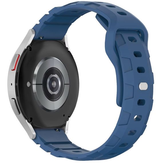 Силіконовий ремінець Defense для Smart Watch 20mm Blue | Зображення 3