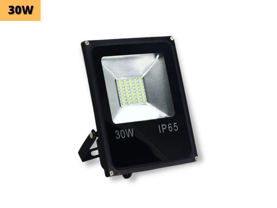 Прожектор світлодіодний XPRO LED 30W Black 5000K (MER-11563) | Зображення 1