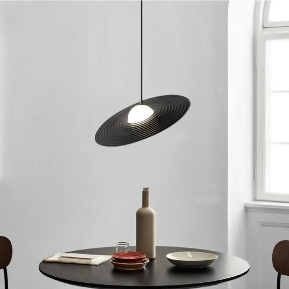 Люстра підвісна на 1 лампочку 27235 Чорний 20-200х30х30 см.