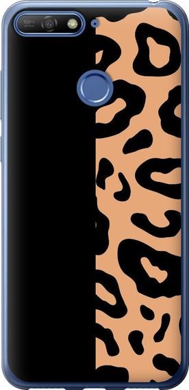 Чехол на Huawei Honor 7A Pro Пятна леопарда "4269u-1440-17620"