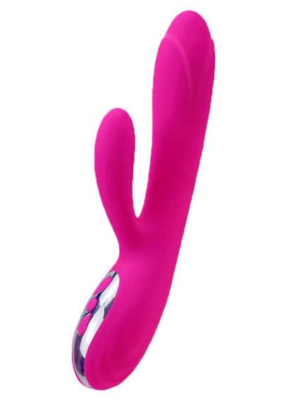 Вібратор - Joker Heating Double Vibrating Massage Stick Pink Sex Aura