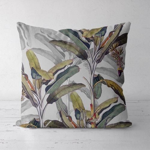 Подушка декоративная Soft Тропические растения 45x45 см (45PST_FLORA012)
