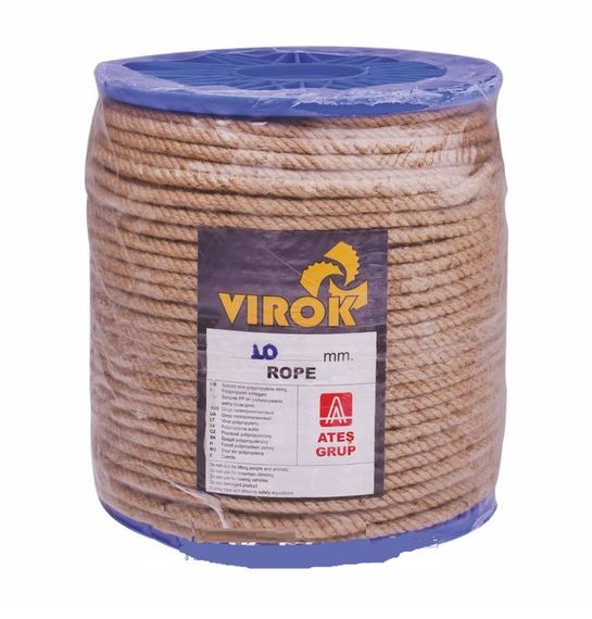 Канат джутовий ЕВА 14 мм x 100 м. (пластикова бобіна)(+,-) 5% 86V141