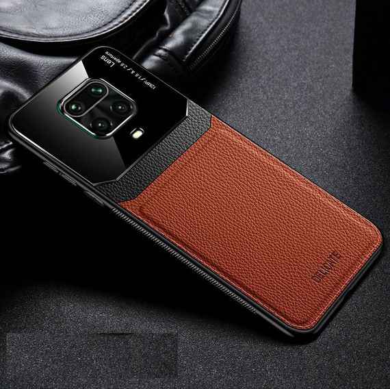 Чохол бампер DELICATE на Xiaomi Redmi Note 9s / 9 Pro колір Коричневий