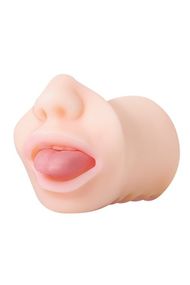 Мастурбатор рот Zero Tolerance з язиком, 16.5 см sexstyle