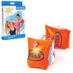 Нарукавники для плавання Intex 58642 Помаранчевий shop (6941057408774)