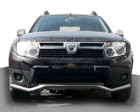Передній захист ST012 (нерж.) для Renault Duster 2008-2017 рр