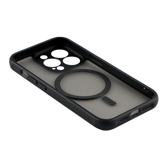 Чохол TPU+PC Anti Drop з повним захистом камери with MagSafe для iPhone 14 Pro Колір Чорний | Зображення 8