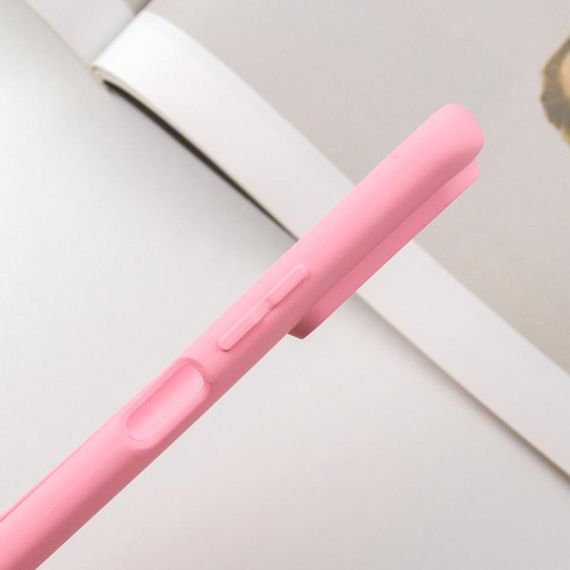 Чохол TPU GETMAN Liquid Silk Full Camera для Xiaomi Redmi 10 Рожевий / Pink | Зображення 3