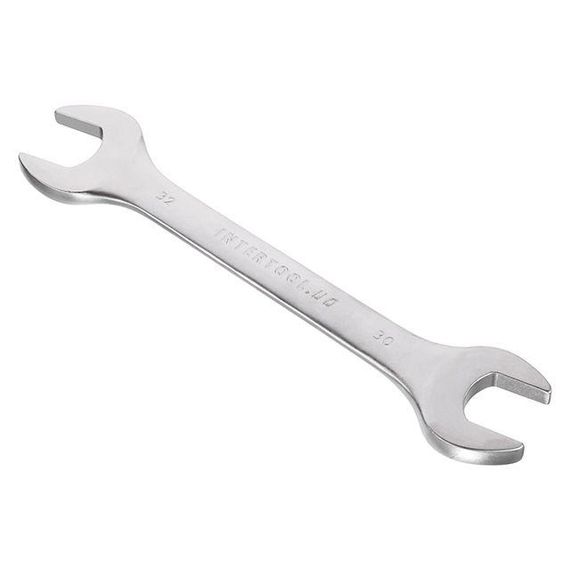 Набір ключів ріжкових 12 од., 6-32 мм, Cr-V INTERTOOL HT-1003 | Зображення 3