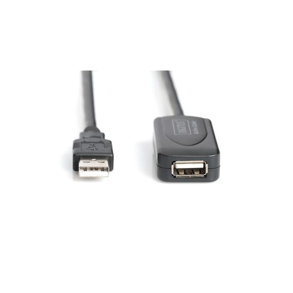 Дата кабель USB 2.0 AM/AF 20.0 m active Digitus (DA-73102) | Зображення 1