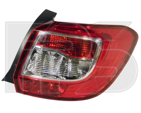 Фонарь задний Renault Sandero 13- (кроме Stepway) правый, светлый (Depo) 265506669R 265506669R