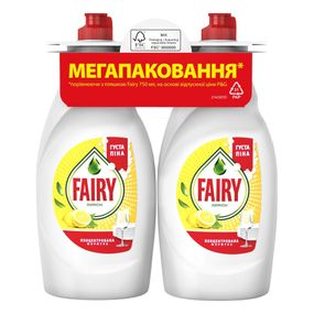 FAIRY Засіб для миття посуду Лимон 2X750мл
