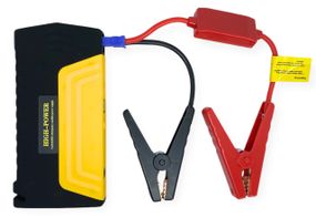 Пускозарядний автомобільний пристрій 50800 mAh для авто з акумулятором потужний павербанк повербанк Power жовтий