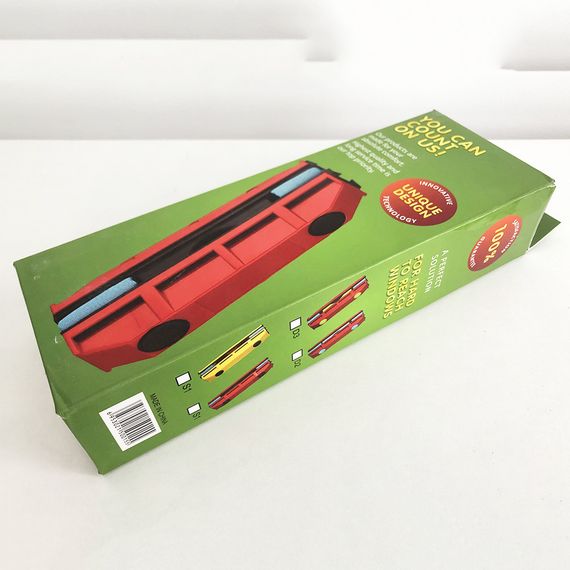 Щітка магнітна для миття скла з двох сторін Glider Червона XA-27 | Зображення 8