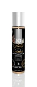 Змазка на водній основі JO GELATO Salted Caramel (30 мл) без цукру, парабенів та пропіленгліколю Sex Aura