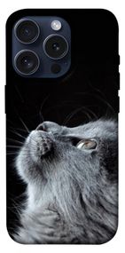 Чохол з картинкою Cute cat для Apple iPhone 15 Pro (6.1")
