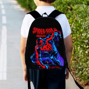 Рюкзак дитячий людина павук, спайдермен "Spiderman" 34х27см, міський ранець для хлопчика з принтом (00385)