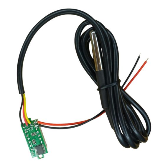 Термометр цифровой с датчиком DS18B20 -55 ℃ ~125 ℃ красный 4-28В