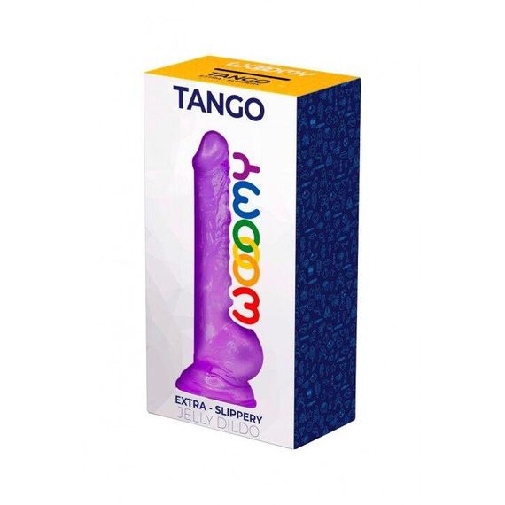 Фаллоимитатор Wooomy Tango, Лиловый | Зображення 1