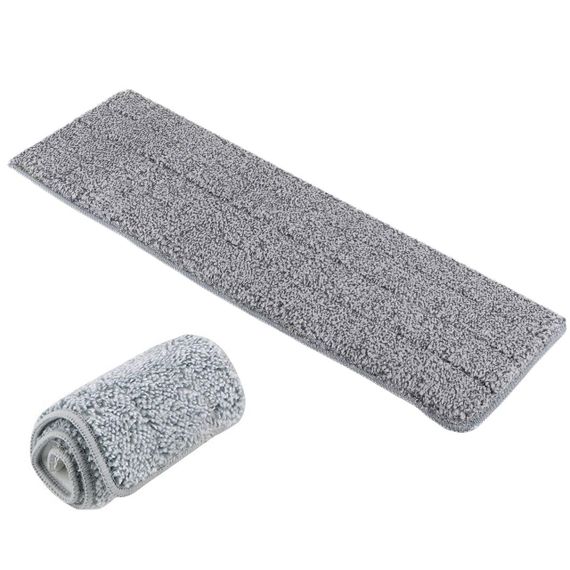 Запаска для швабри з мікрофібри 32*11 см / Змінна насадка на плоску швабру