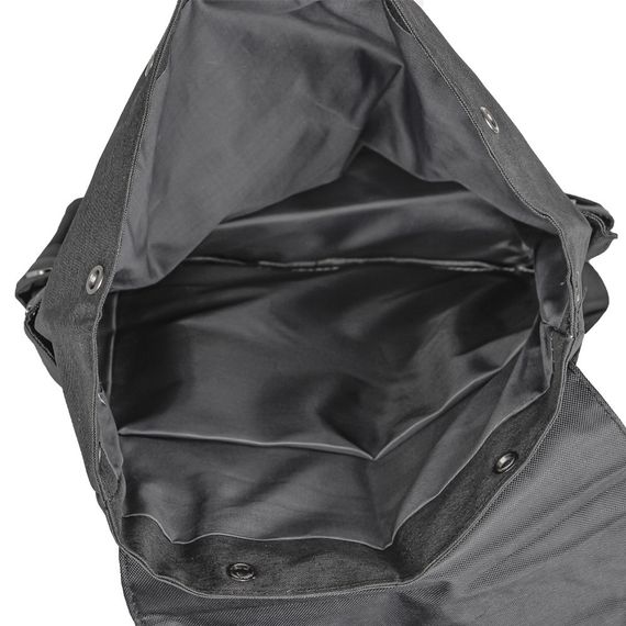 Мужской рюкзак Liping LP-604 20-35L Black с ЮСБ портом, тканевый | Зображення 4