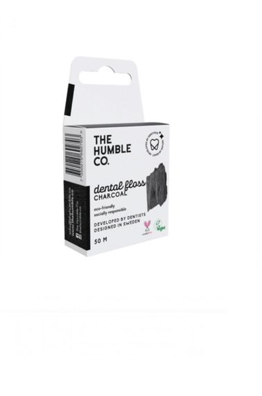 Зубна нитка-флос Humble (DF004) вугілля, 50м
